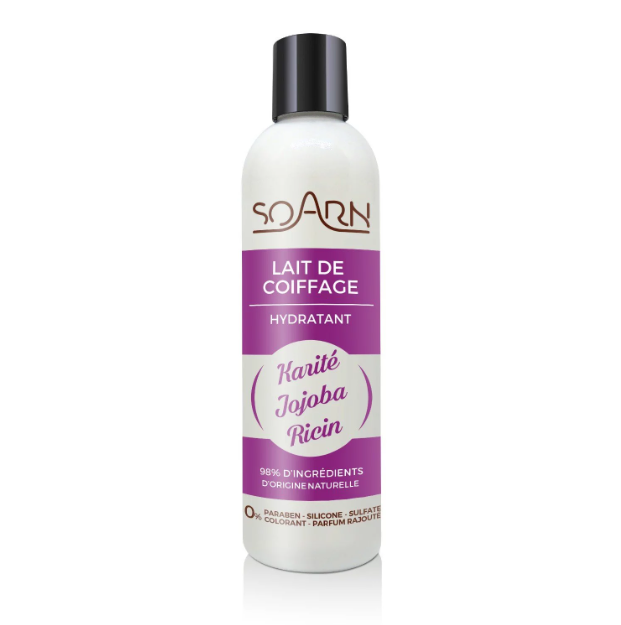 Lait De Coiffage Karité Jojoba Ricin - SOARN